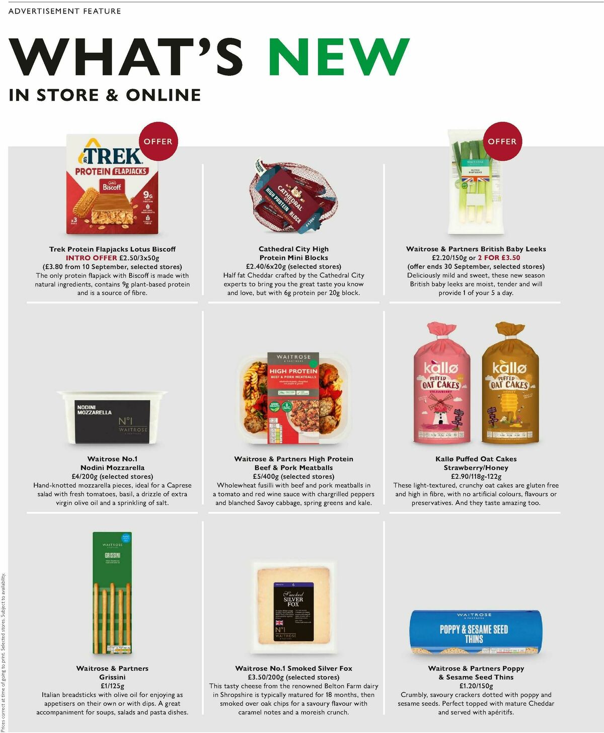 Waitrose Offers from 21 August