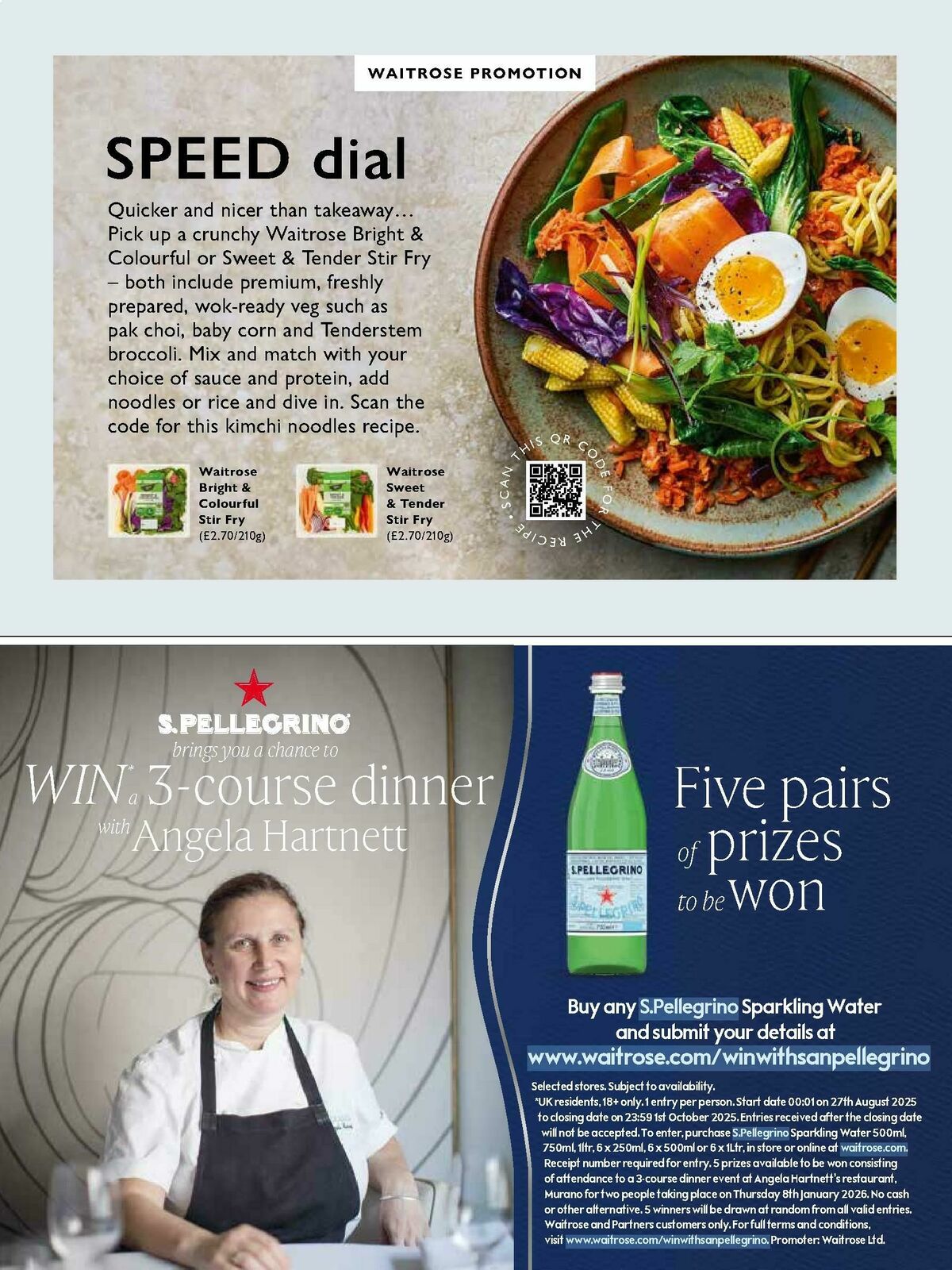 Waitrose Food Magazine September Offers from 1 September