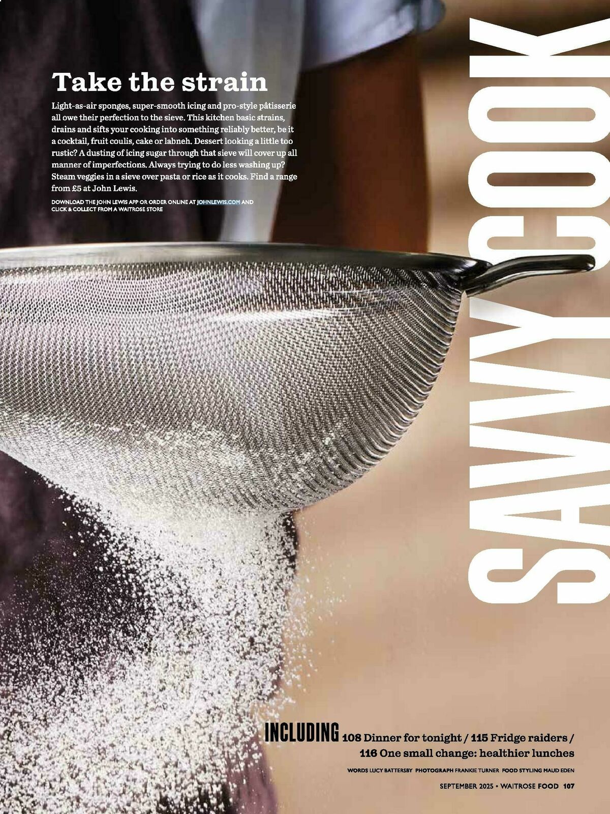 Waitrose Food Magazine September Offers from 1 September