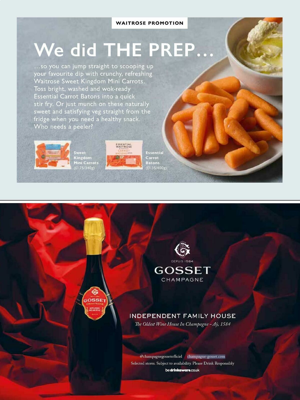 Waitrose Food Magazine September Offers from 1 September