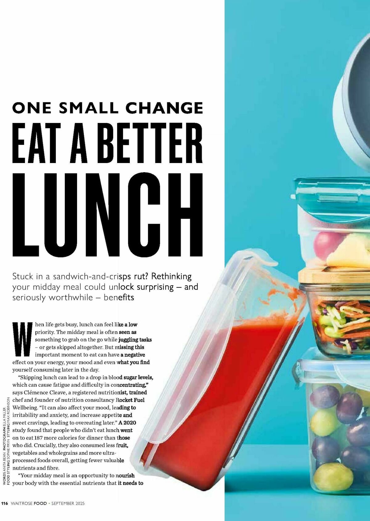 Waitrose Food Magazine September Offers from 1 September