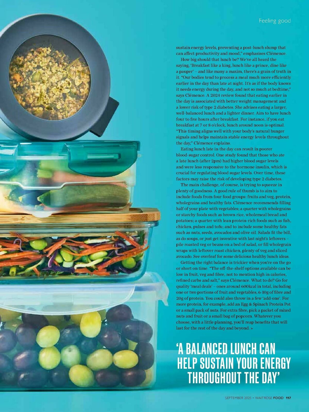 Waitrose Food Magazine September Offers from 1 September