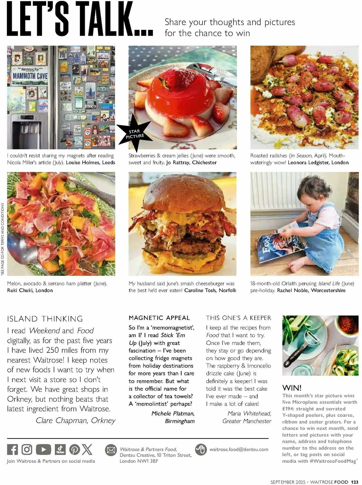 Waitrose Food Magazine September Offers from 1 September
