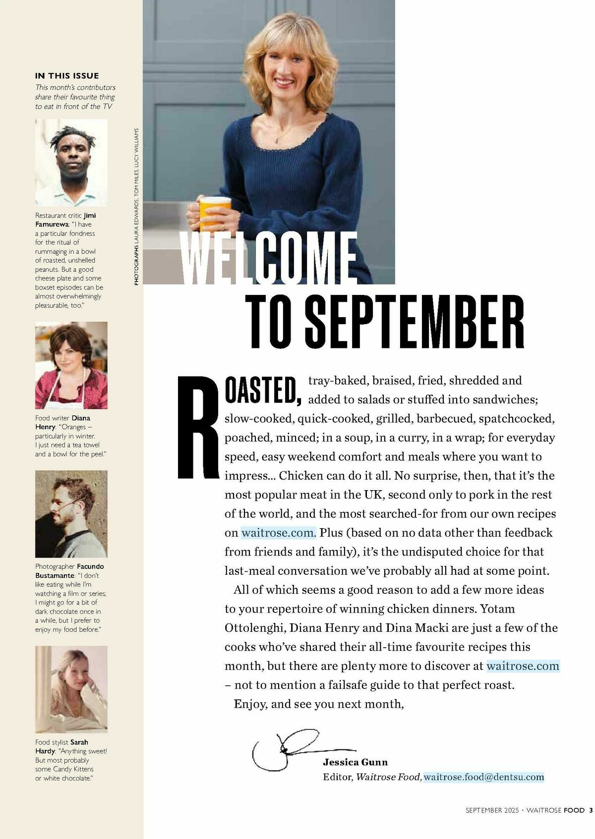 Waitrose Food Magazine September Offers from 1 September