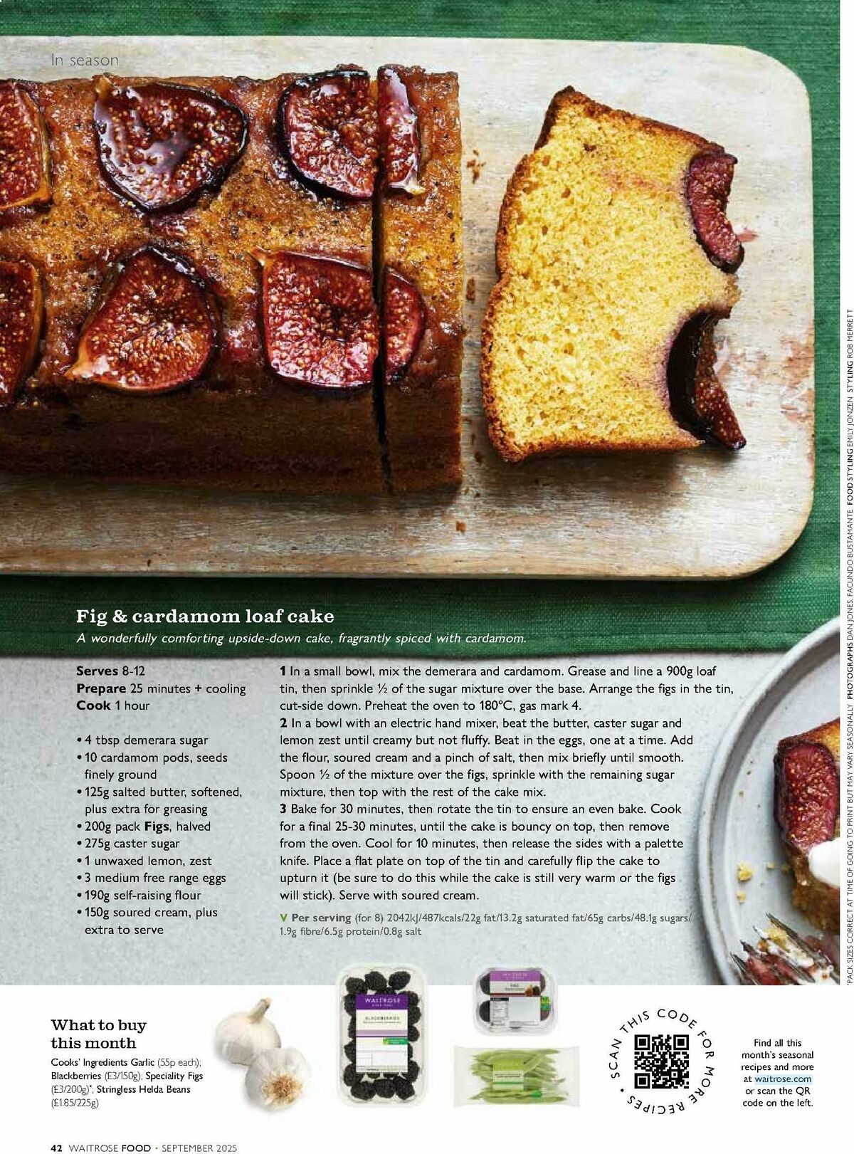 Waitrose Food Magazine September Offers from 1 September