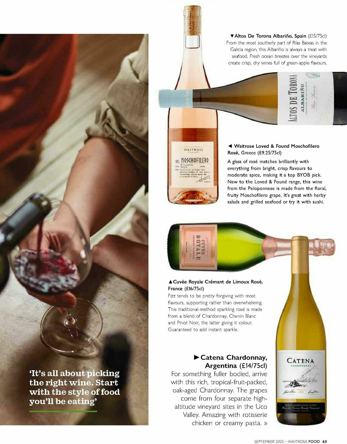 Waitrose Food Magazine September Offers from 1 September