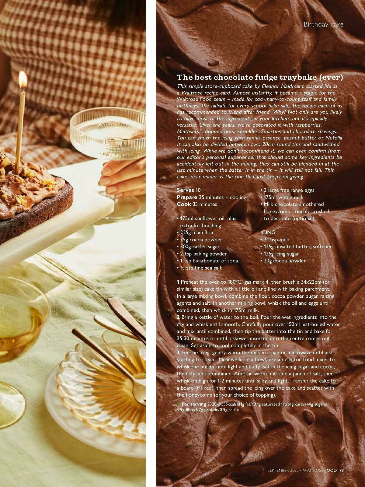 Waitrose Food Magazine September Offers from 1 September