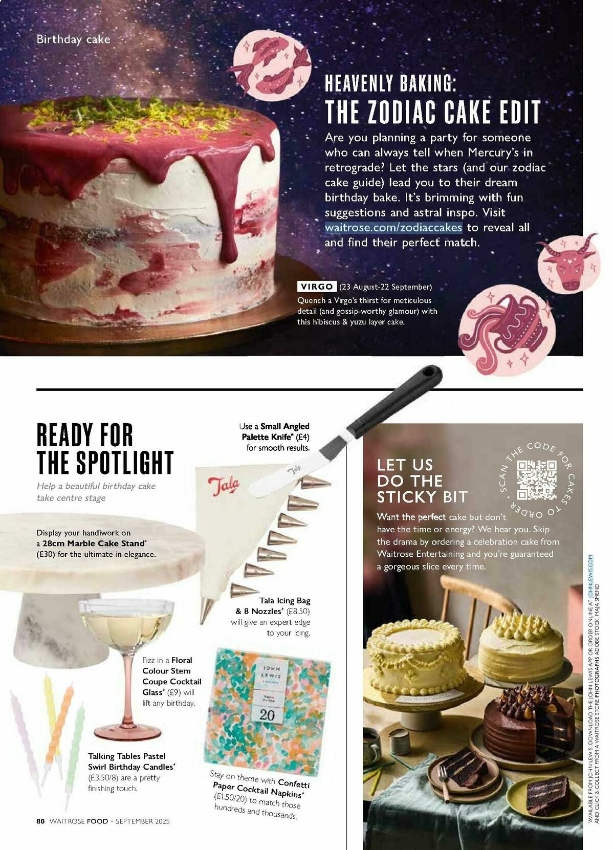 Waitrose Food Magazine September Offers from 1 September