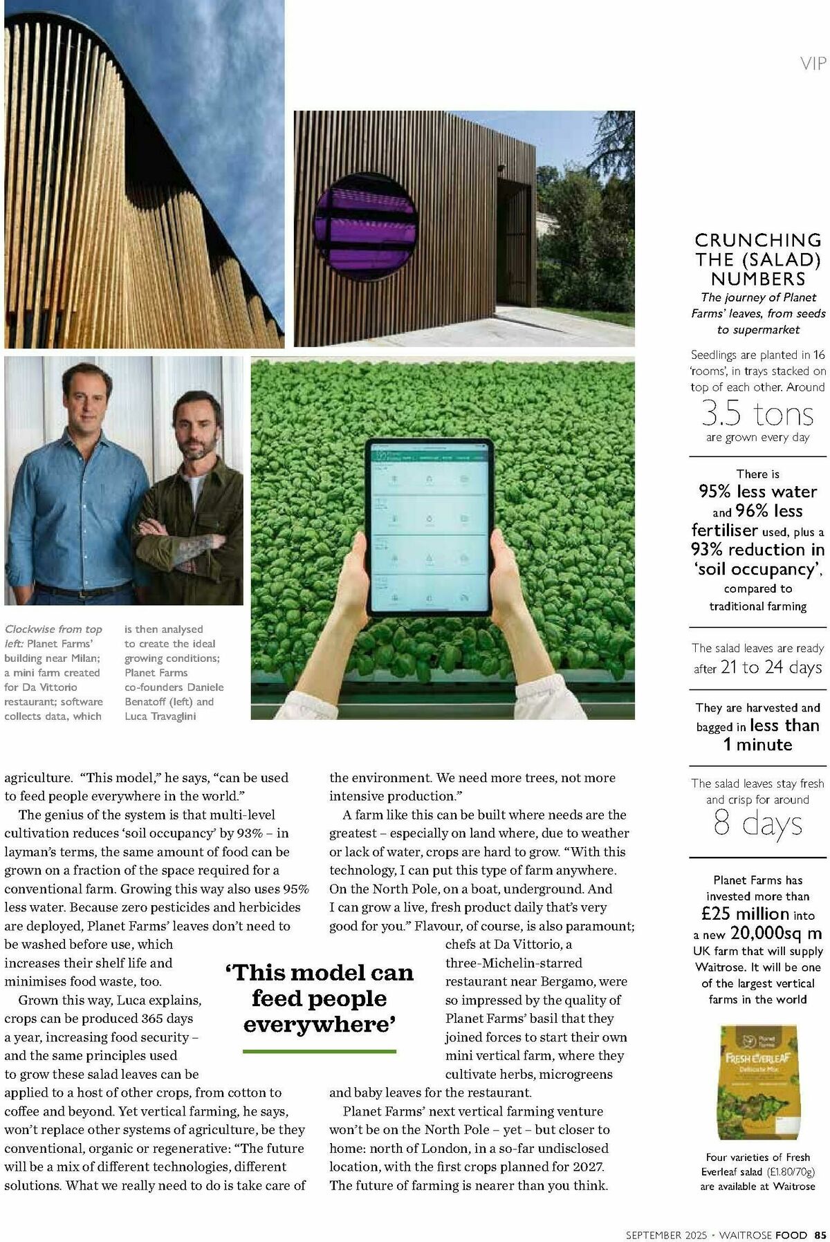 Waitrose Food Magazine September Offers from 1 September