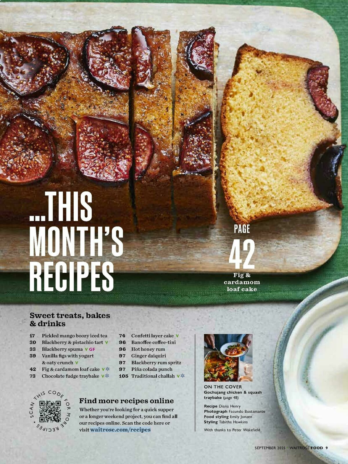 Waitrose Food Magazine September Offers from 1 September