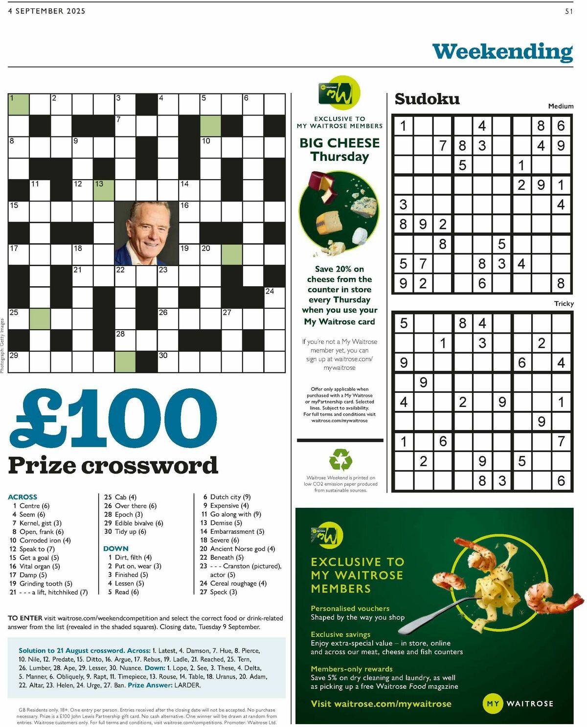 Waitrose Offers from 4 September