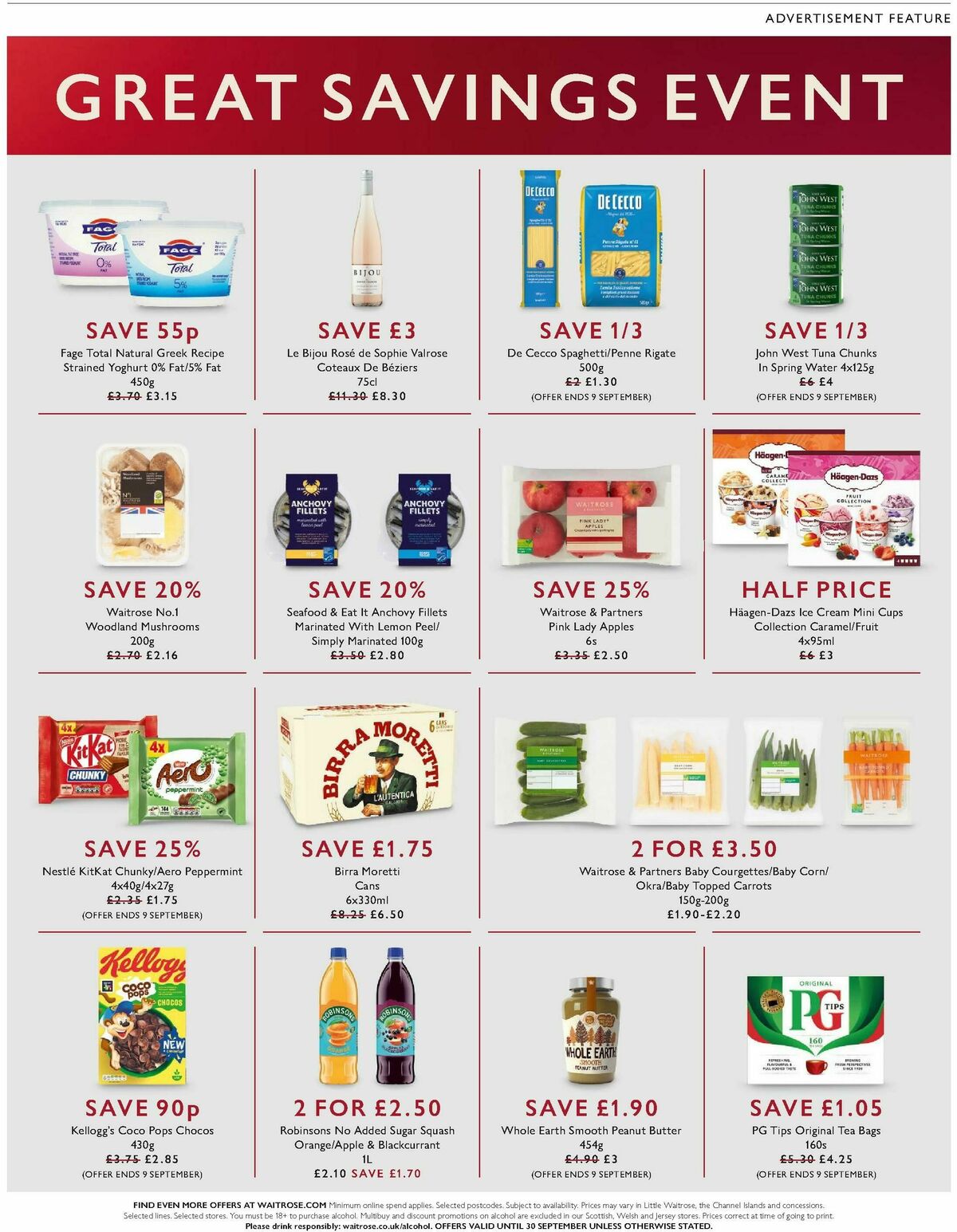 Waitrose Offers from 4 September