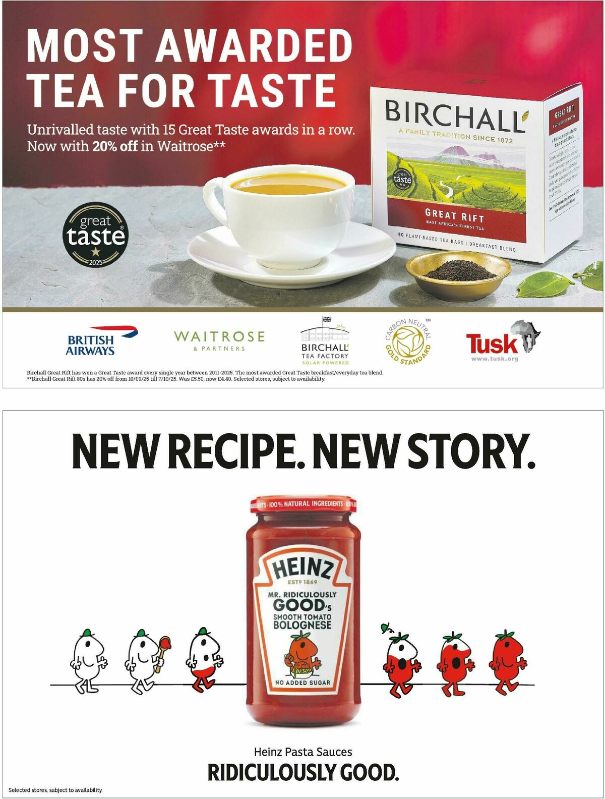 Waitrose Offers from 18 September