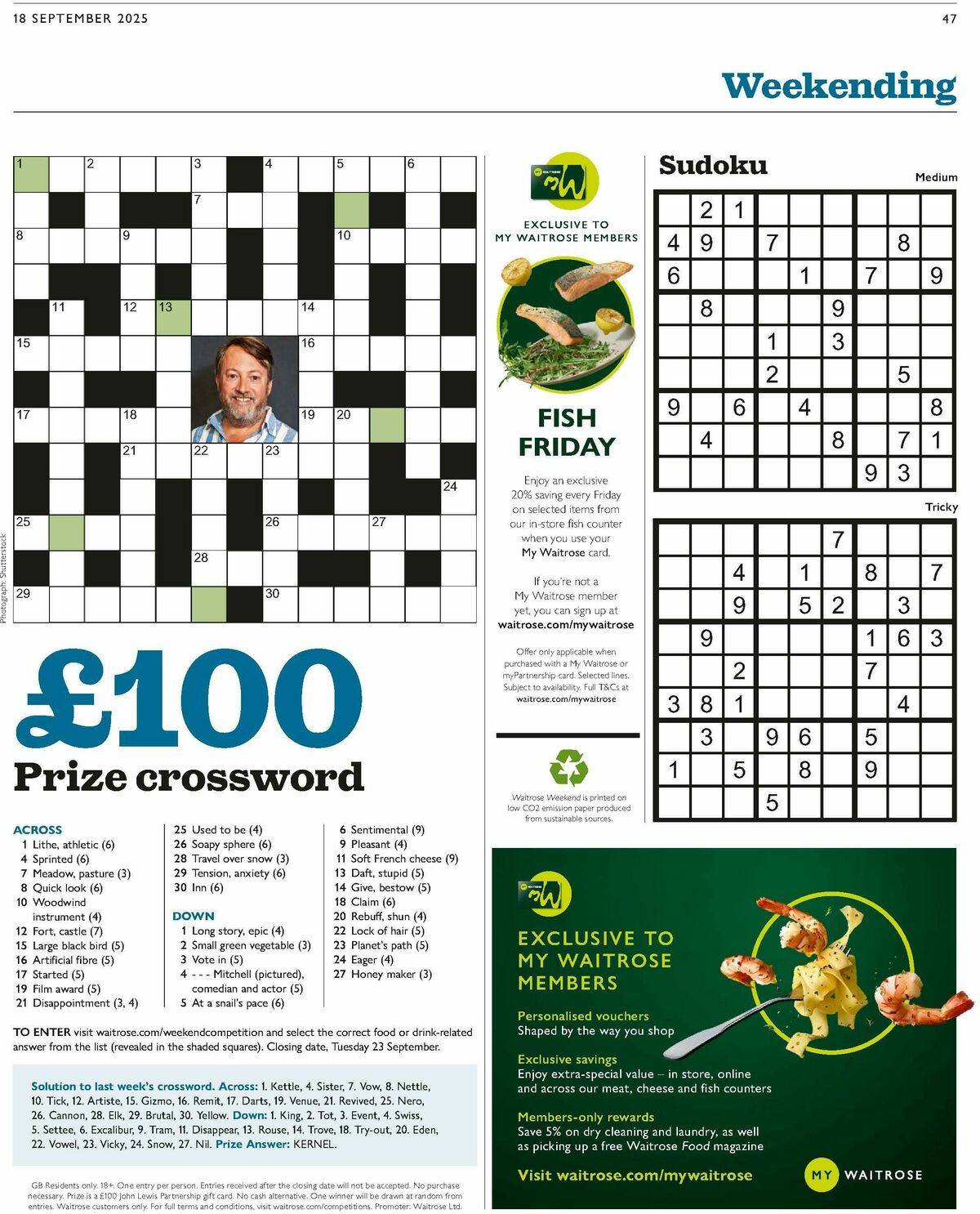 Waitrose Offers from 18 September