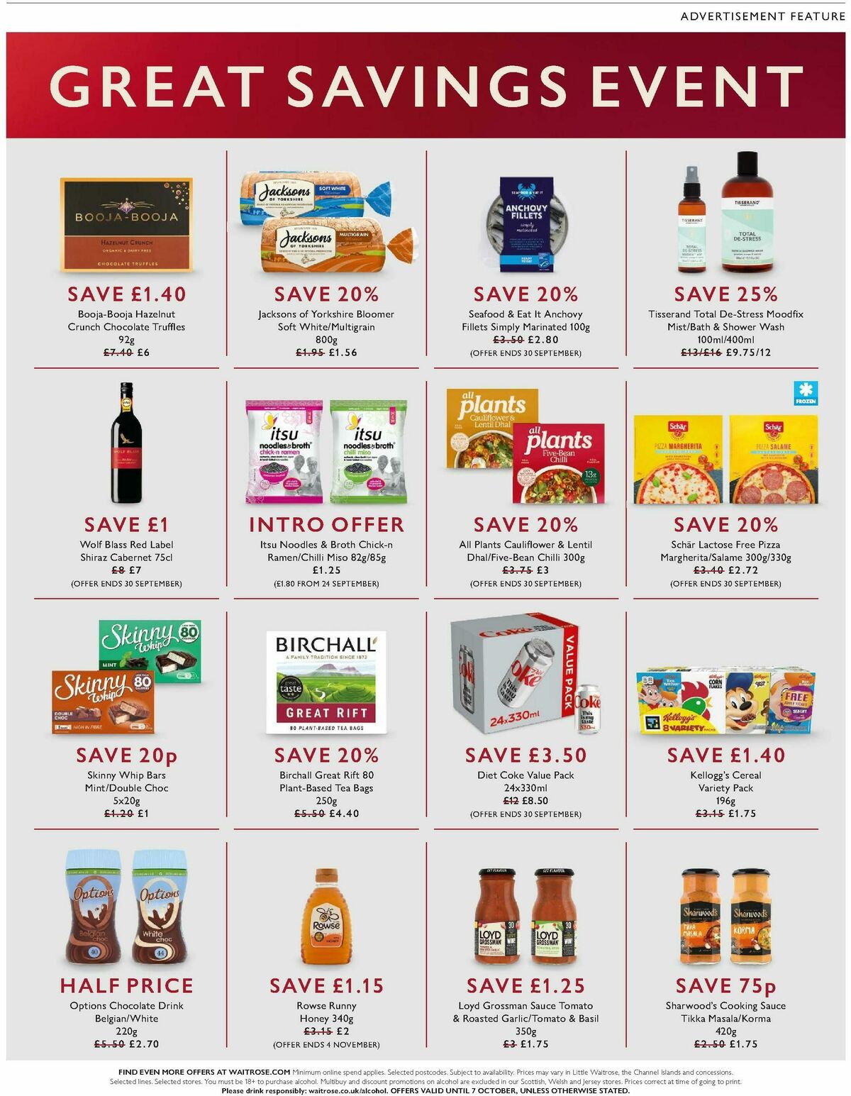 Waitrose Offers from 18 September
