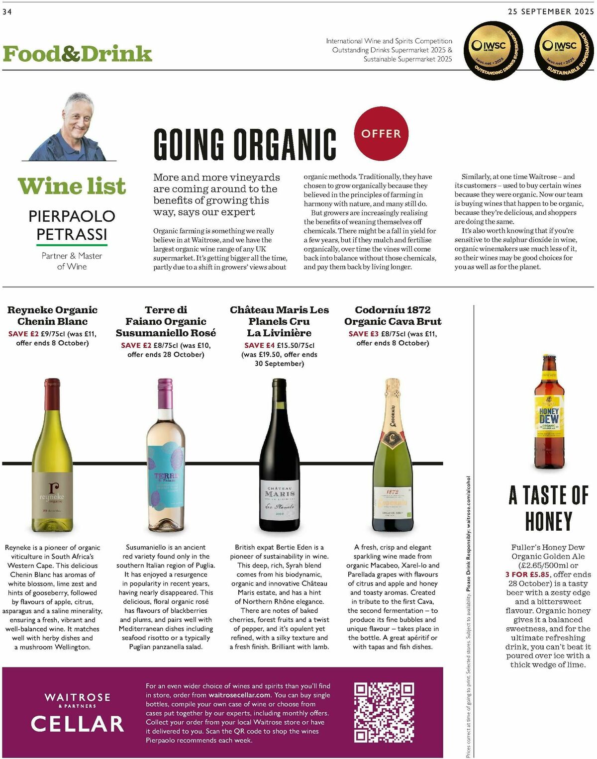 Waitrose Offers from 25 September