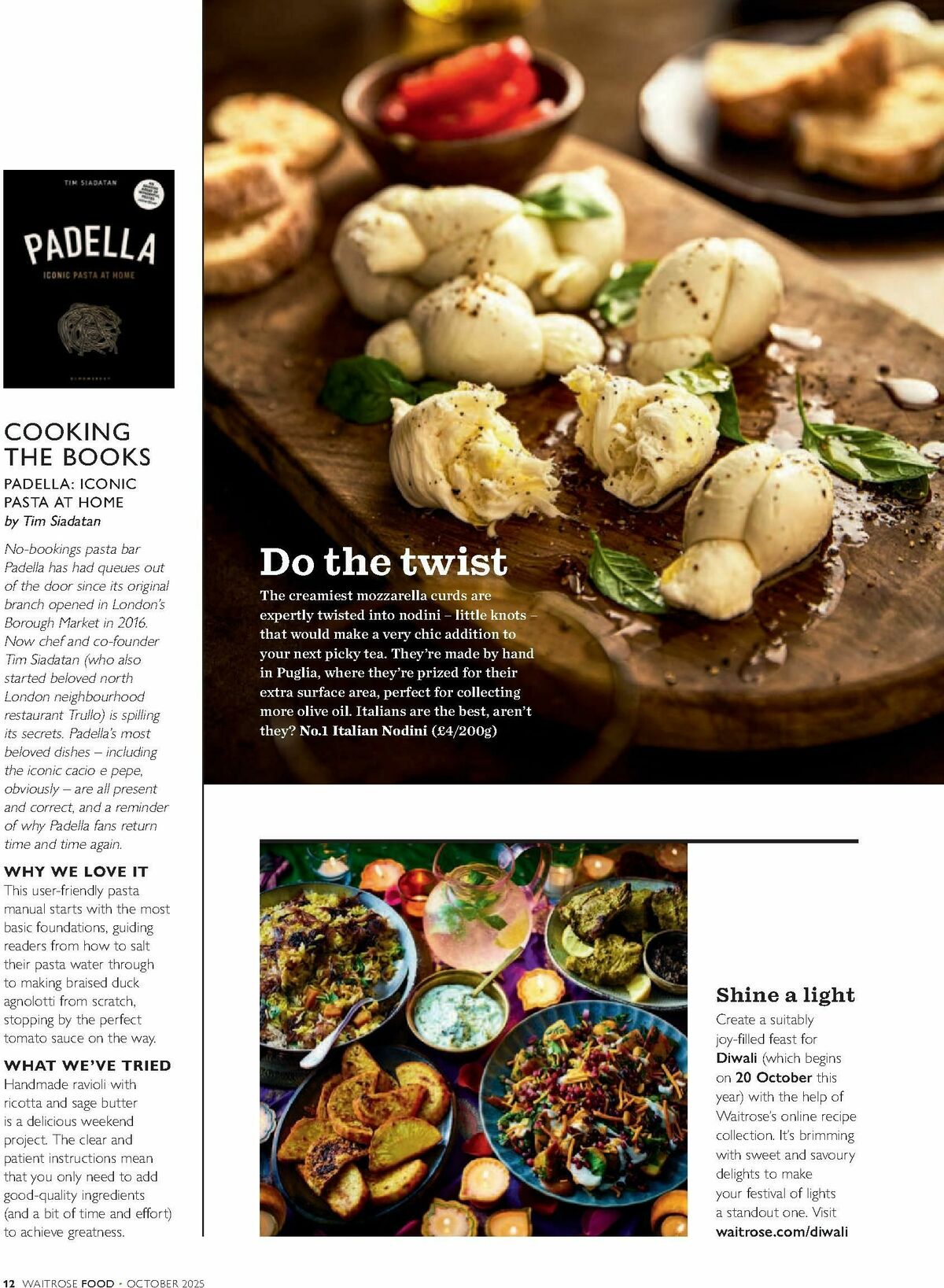 Waitrose Food Magazine October Offers from 1 October