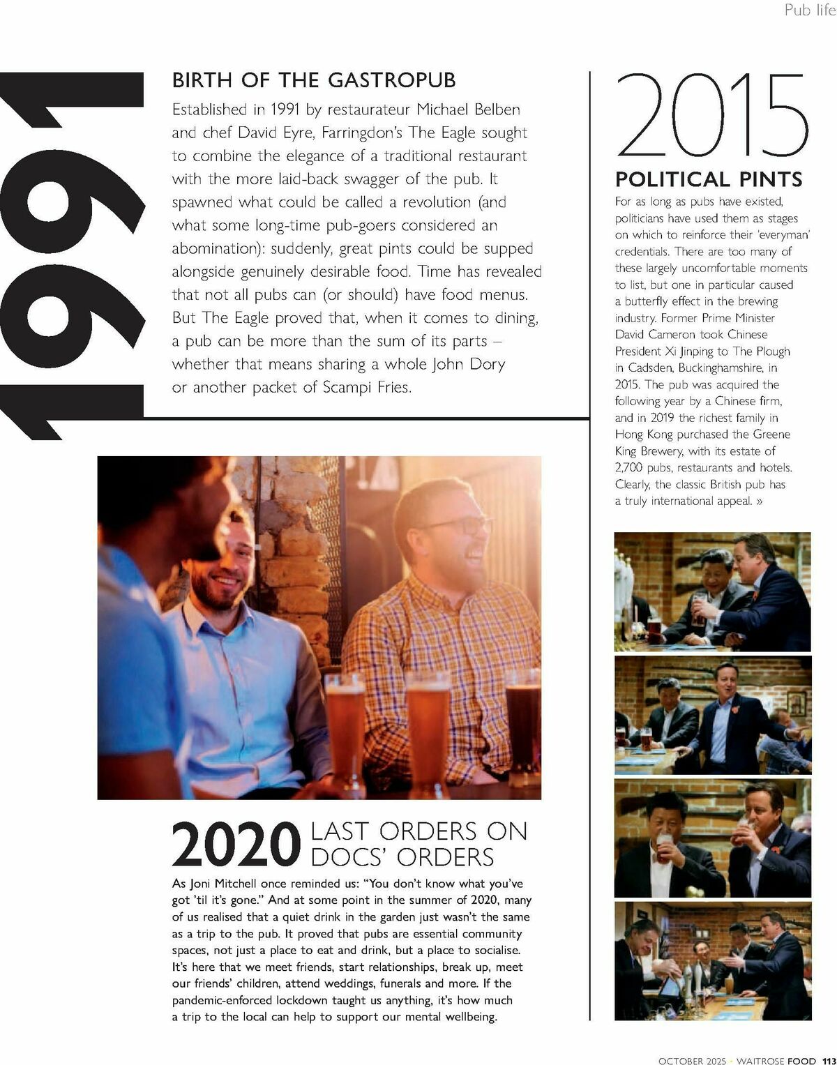 Waitrose Food Magazine October Offers from 1 October