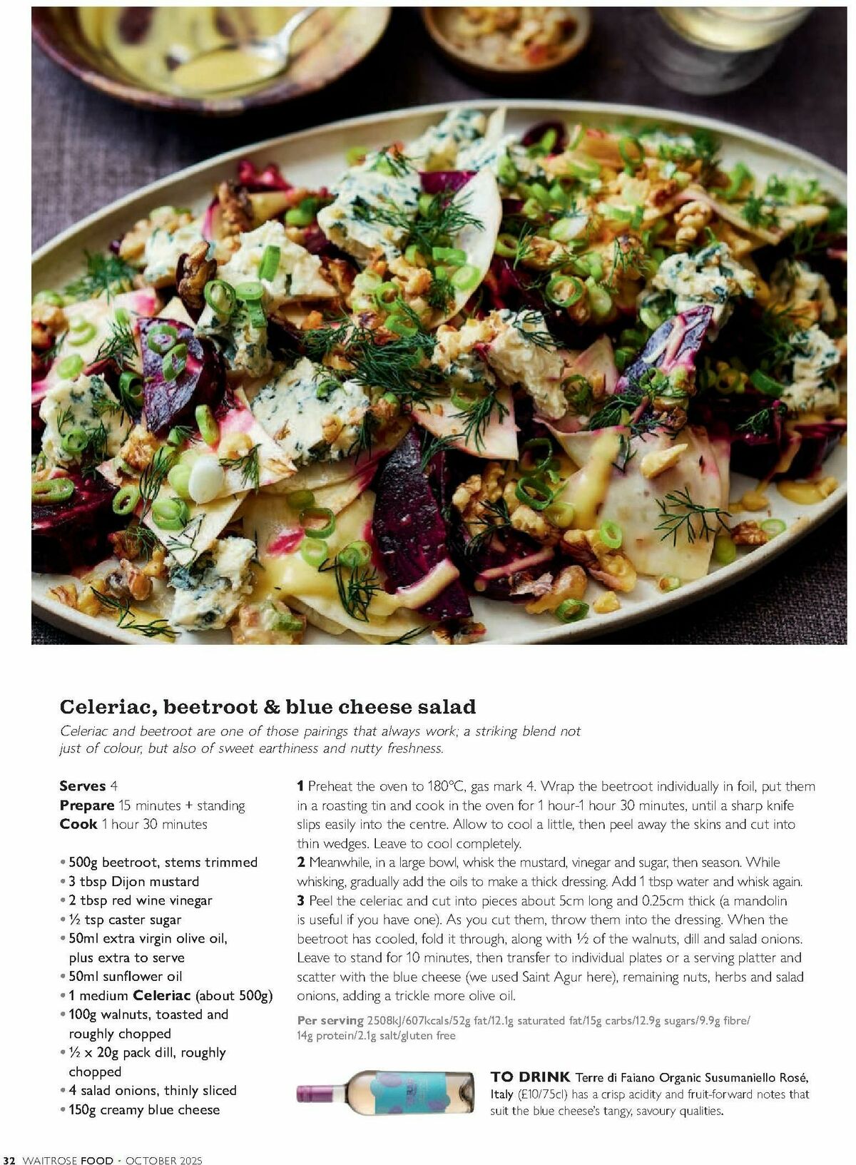 Waitrose Food Magazine October Offers from 1 October