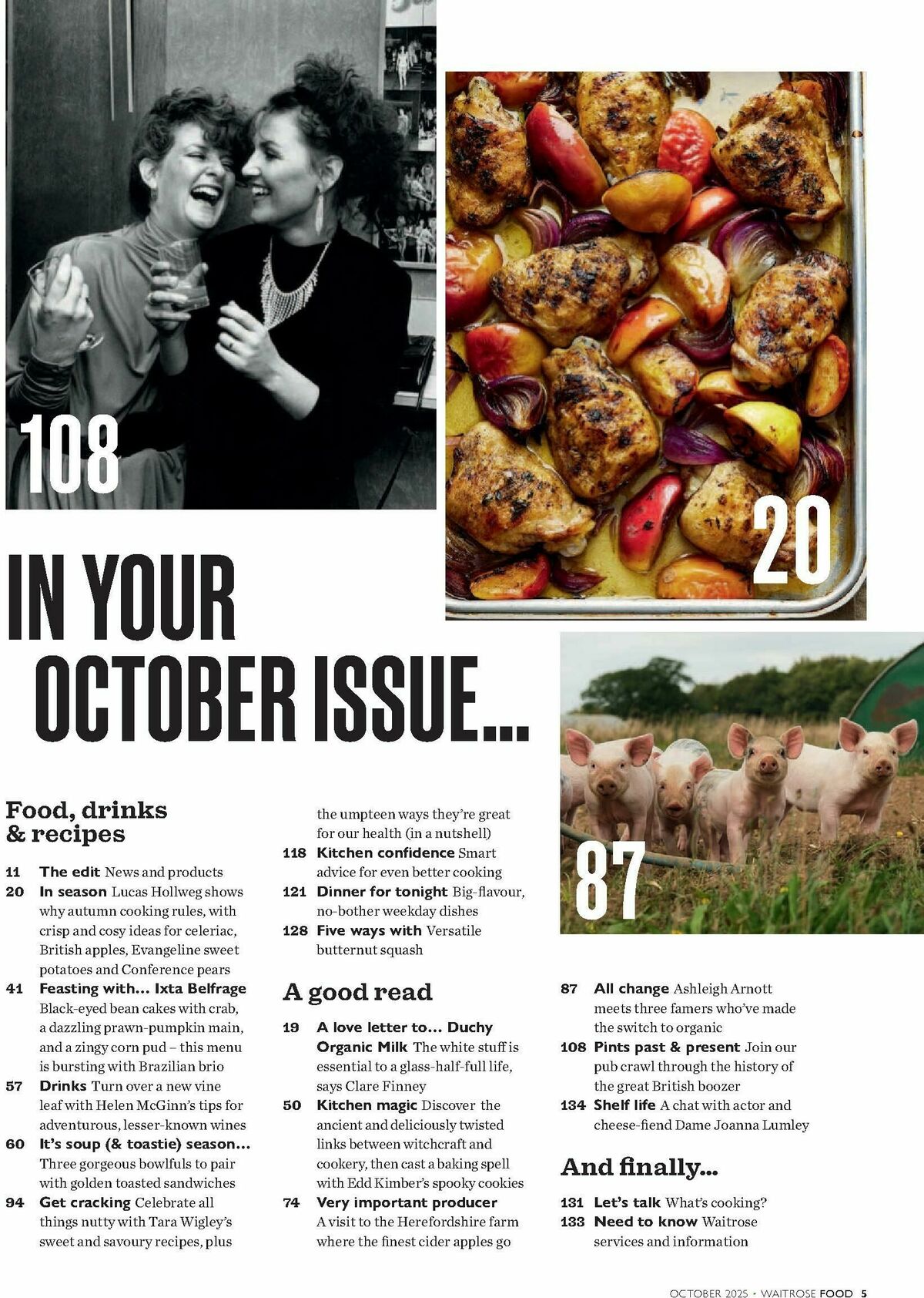 Waitrose Food Magazine October Offers from 1 October