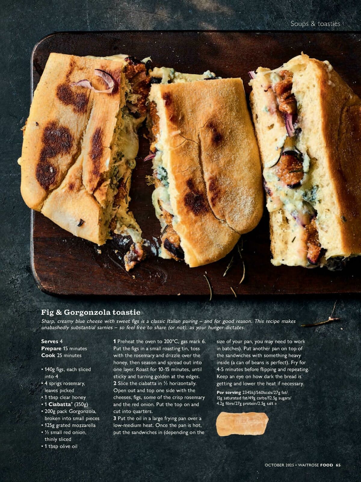 Waitrose Food Magazine October Offers from 1 October