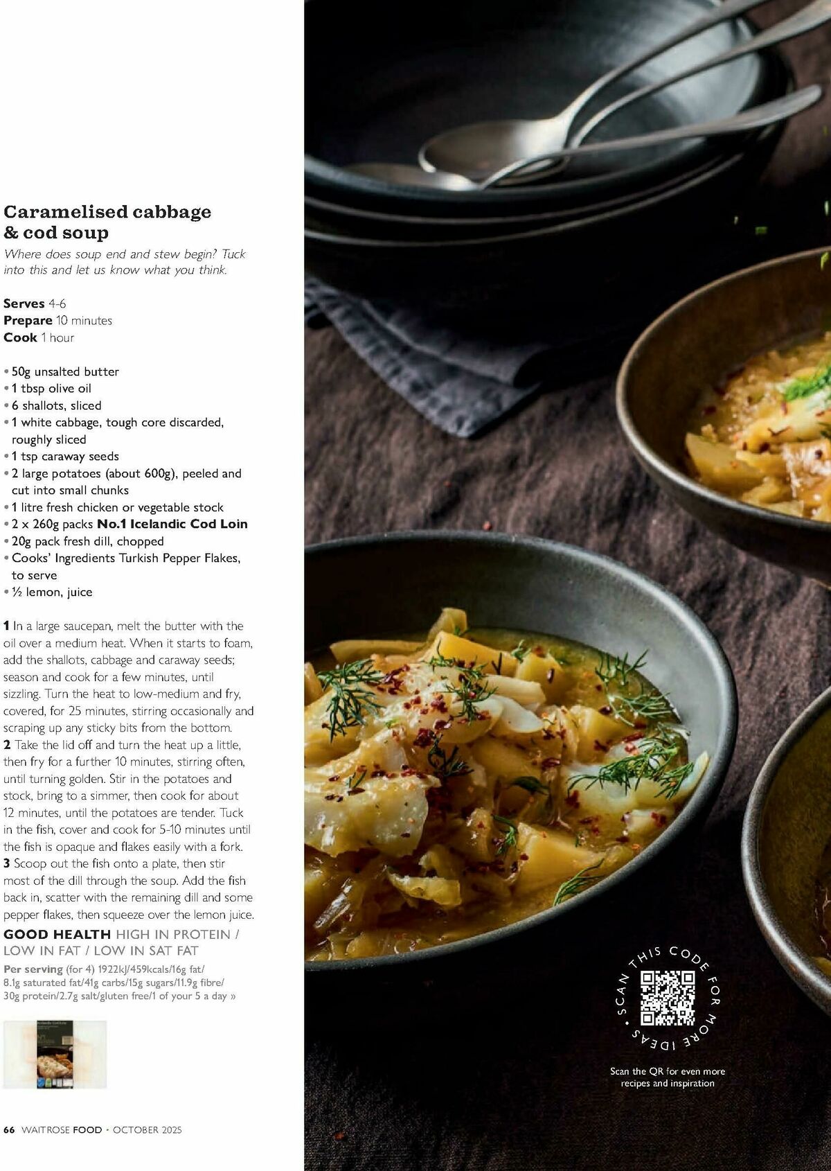 Waitrose Food Magazine October Offers from 1 October