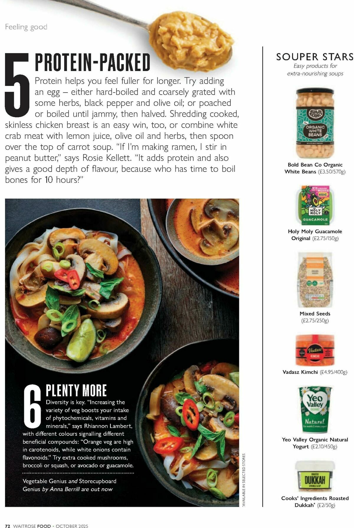 Waitrose Food Magazine October Offers from 1 October