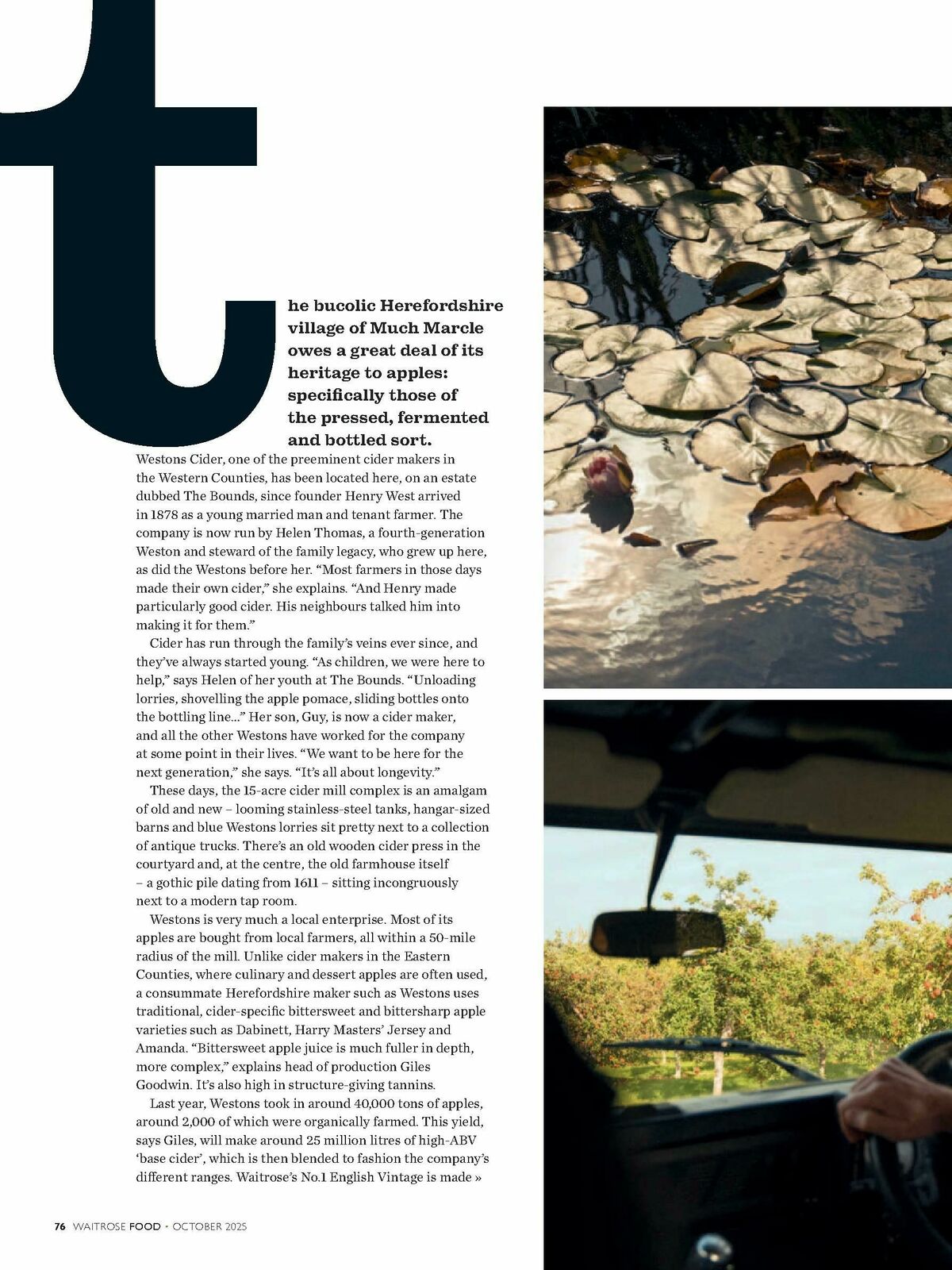 Waitrose Food Magazine October Offers from 1 October