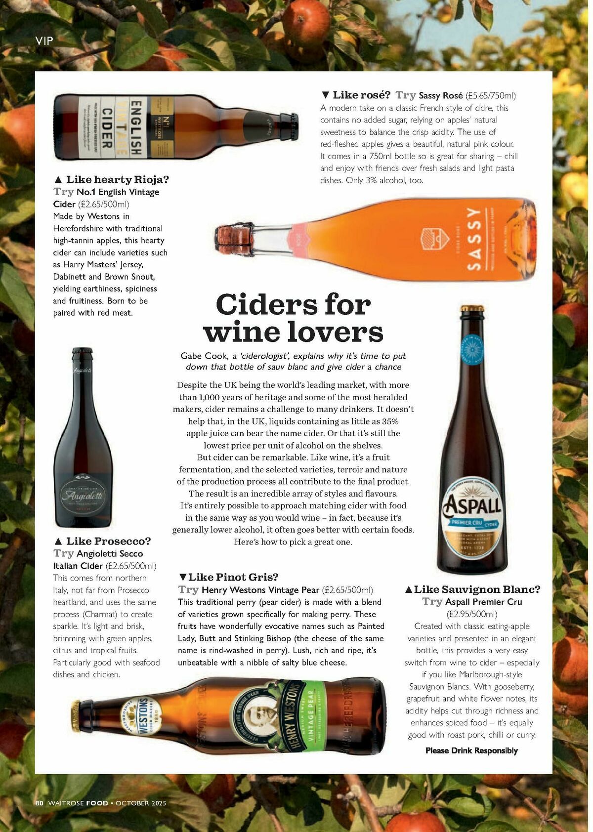 Waitrose Food Magazine October Offers from 1 October