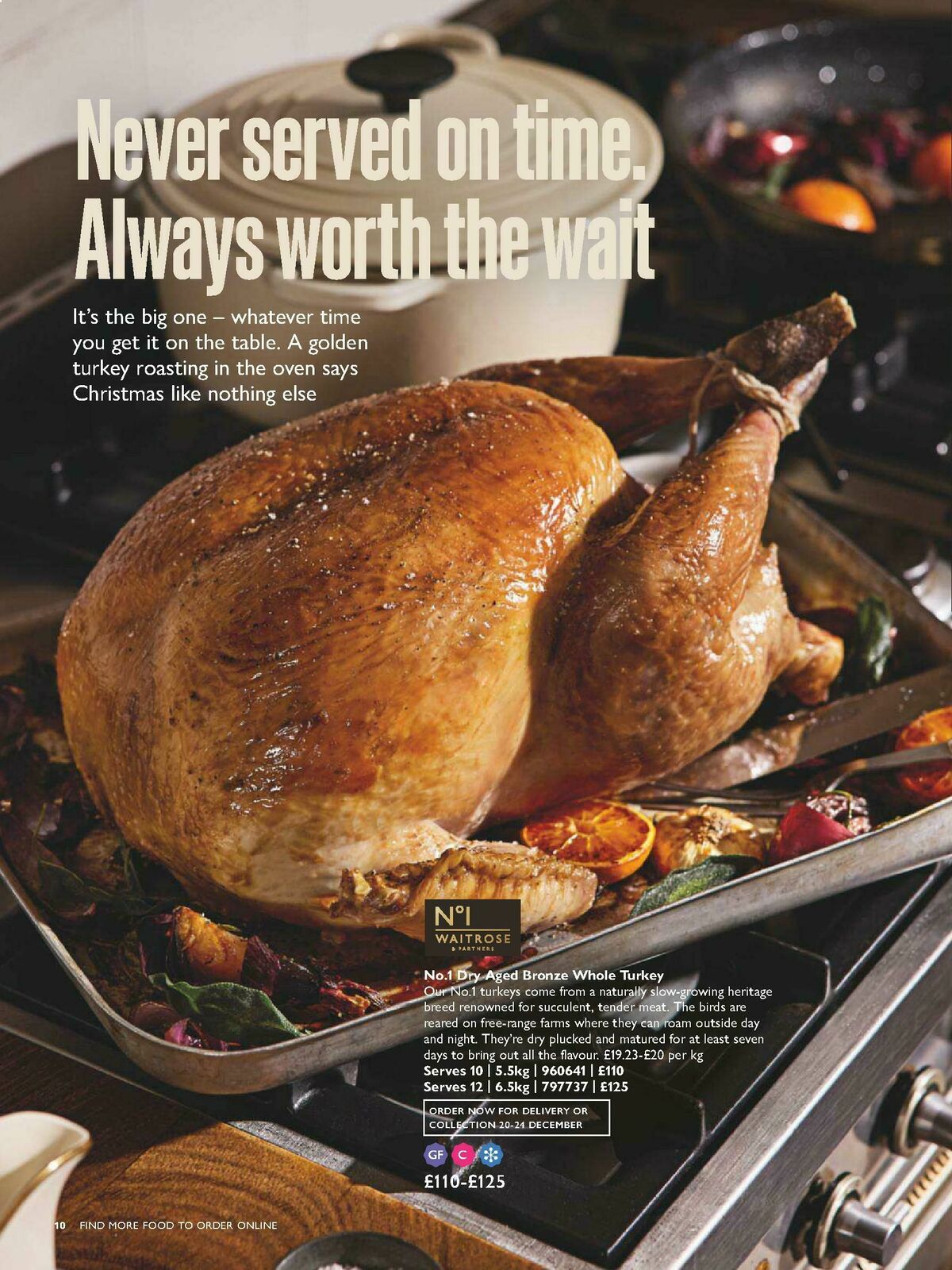 Waitrose Christmas Brochure Offers from 1 October