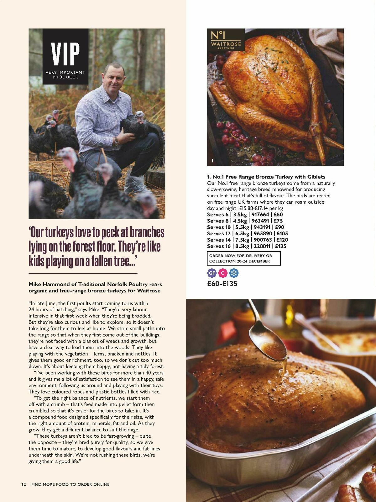 Waitrose Christmas Brochure Offers from 1 October