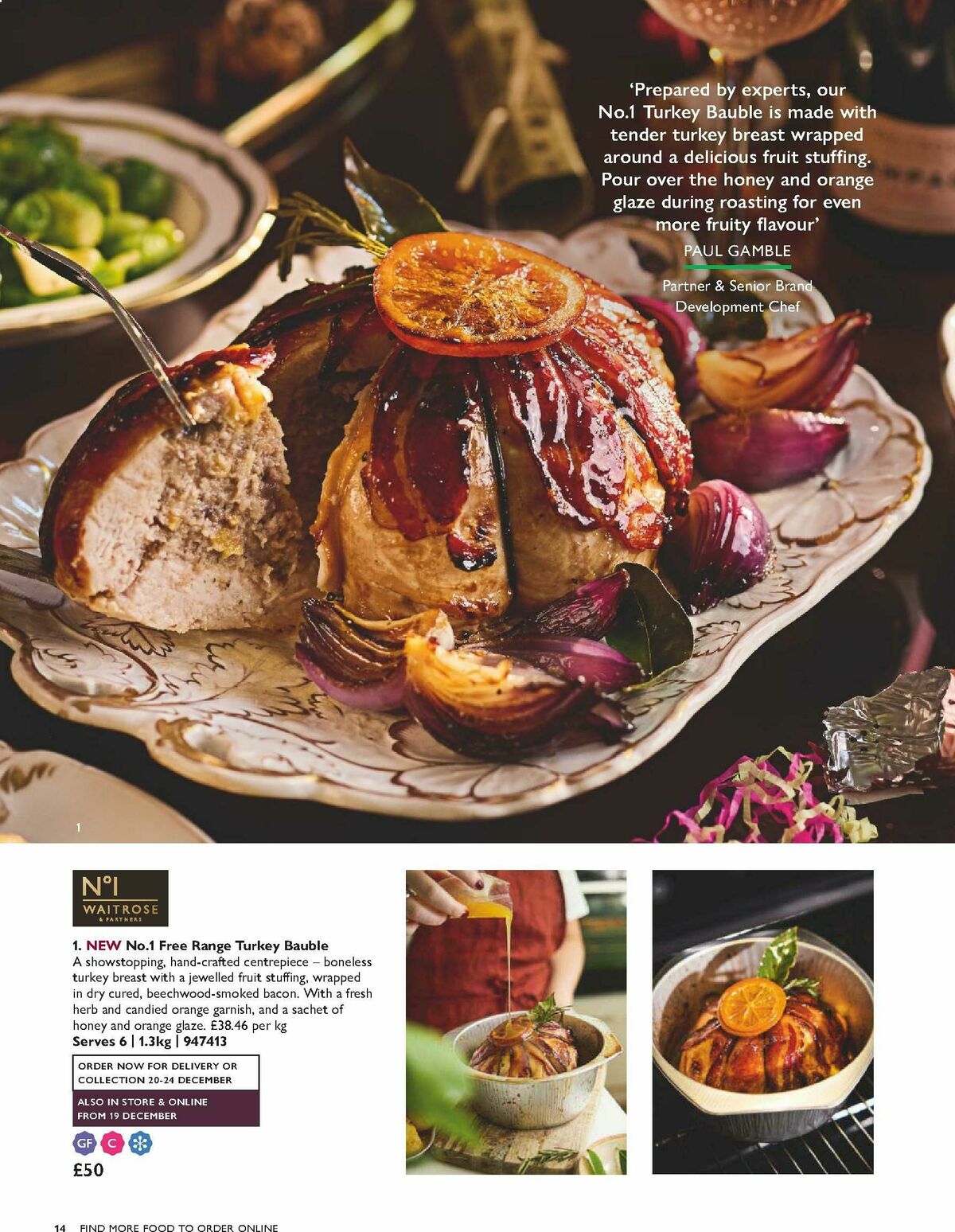 Waitrose Christmas Brochure Offers from 1 October