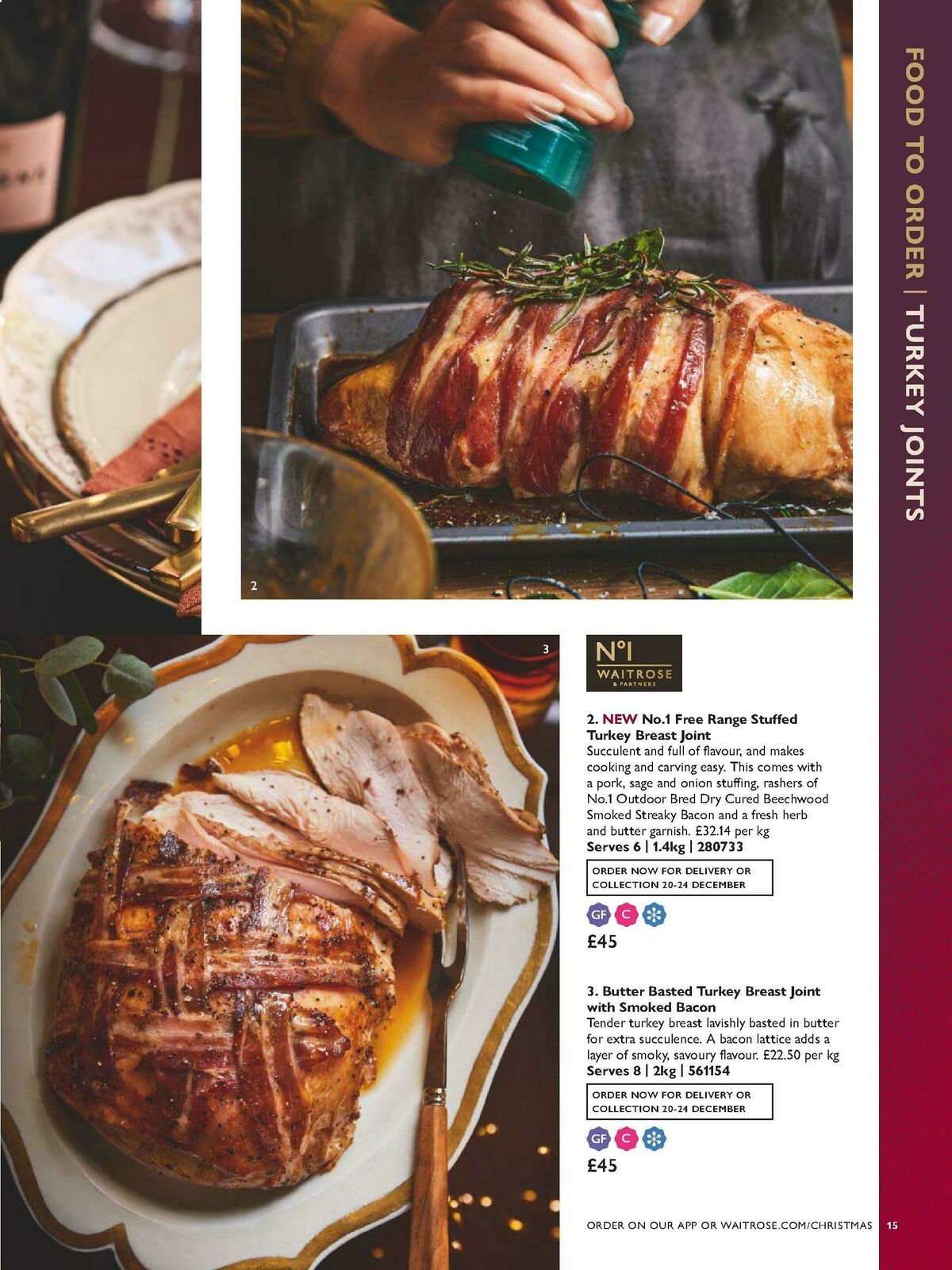Waitrose Christmas Brochure Offers from 1 October