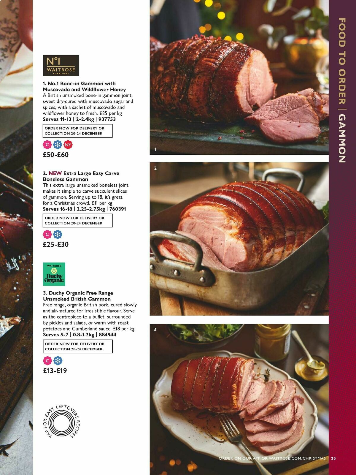 Waitrose Christmas Brochure Offers from 1 October