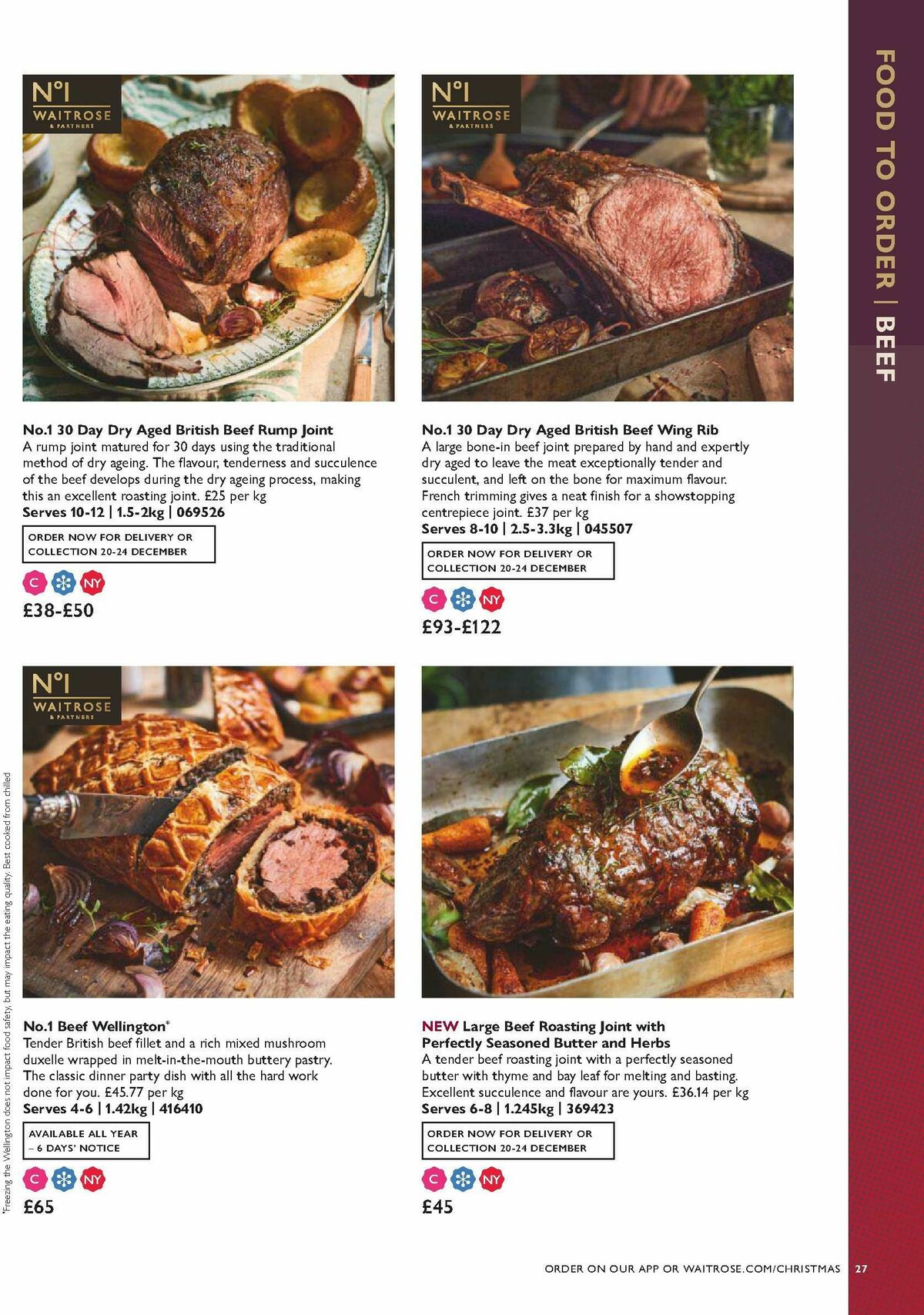 Waitrose Christmas Brochure Offers from 1 October