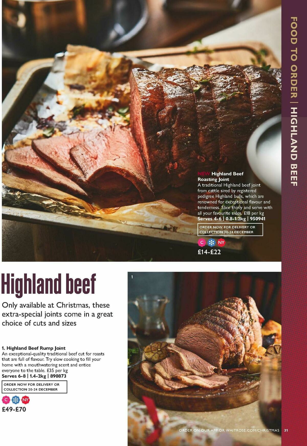 Waitrose Christmas Brochure Offers from 1 October