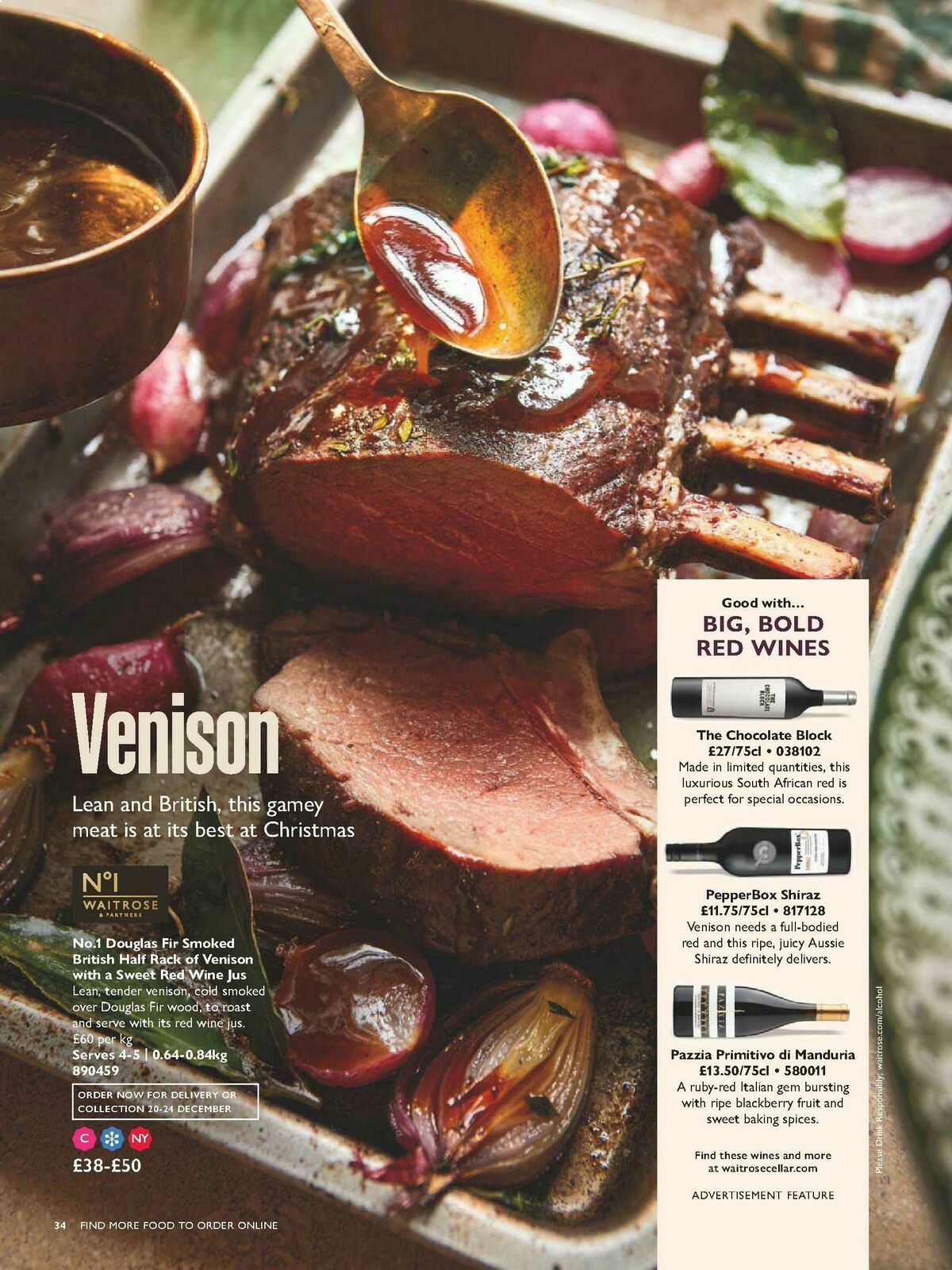 Waitrose Christmas Brochure Offers from 1 October