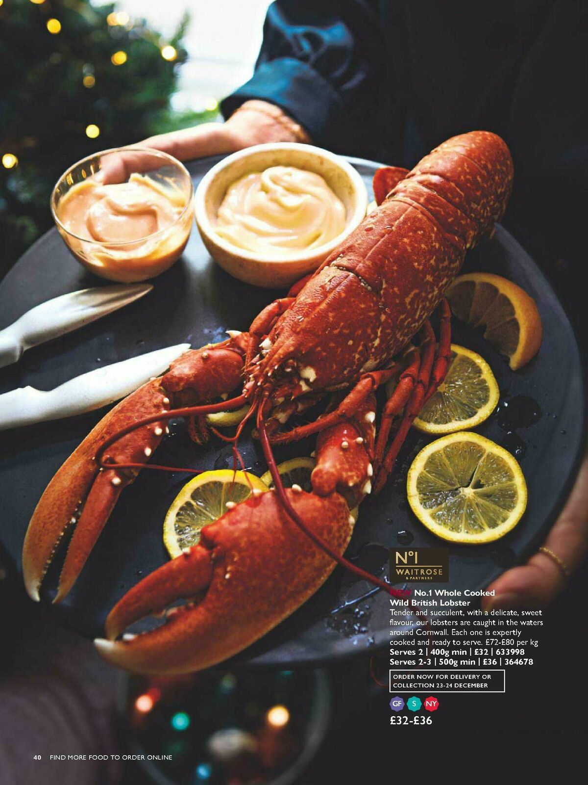 Waitrose Christmas Brochure Offers from 1 October