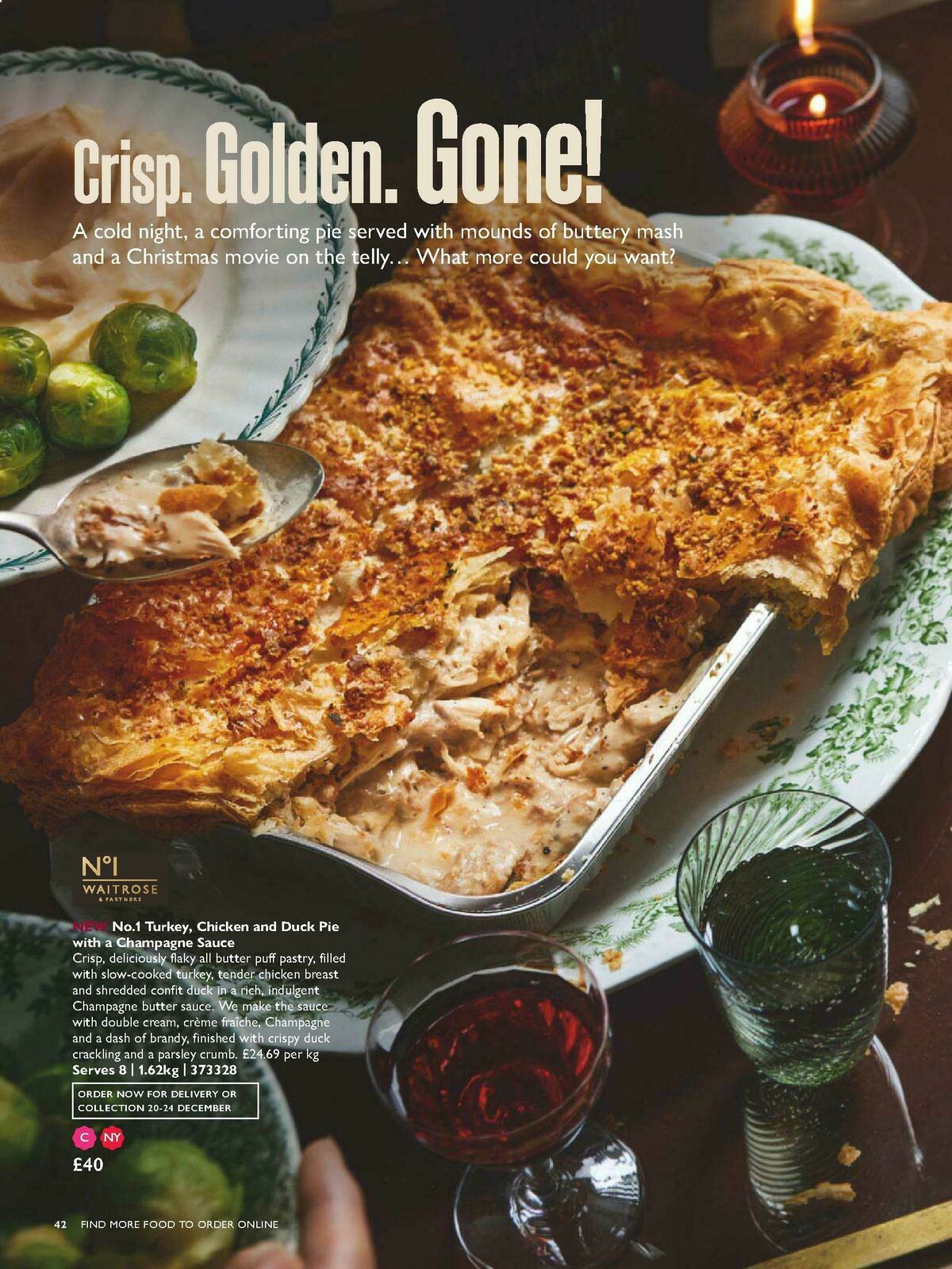 Waitrose Christmas Brochure Offers from 1 October