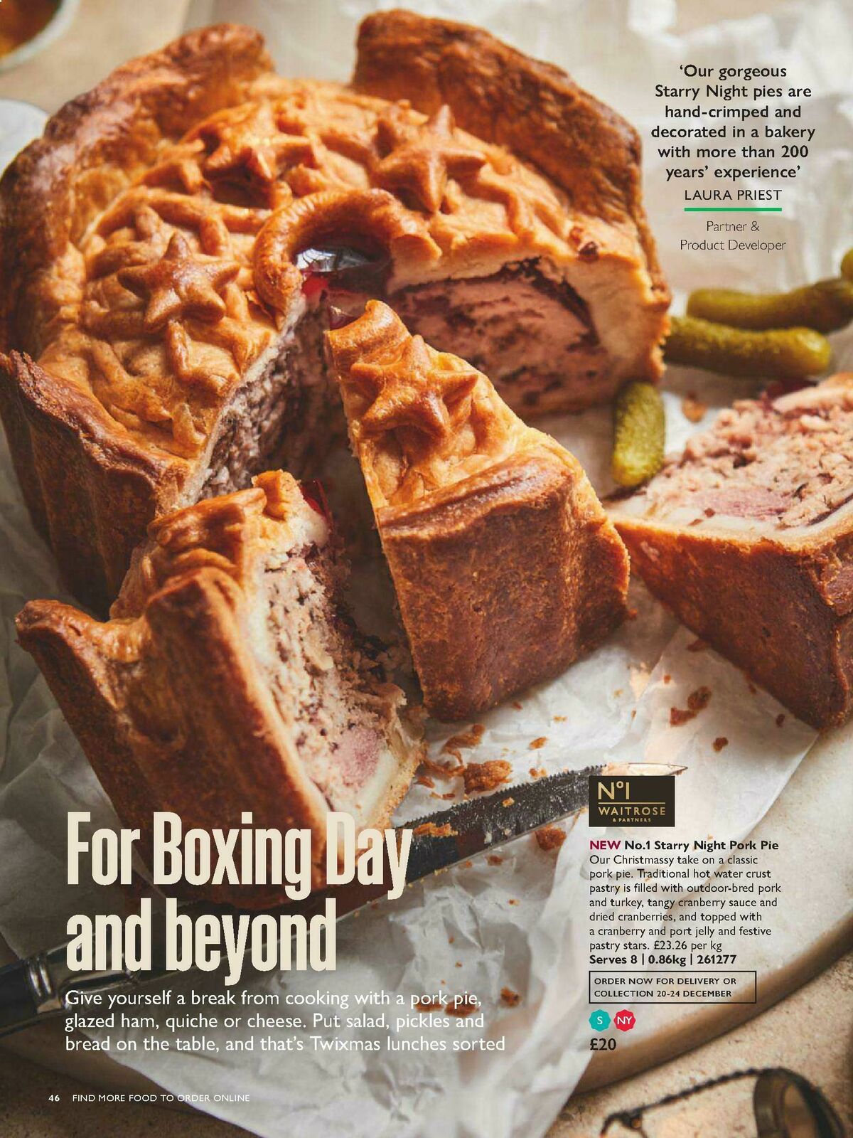 Waitrose Christmas Brochure Offers from 1 October