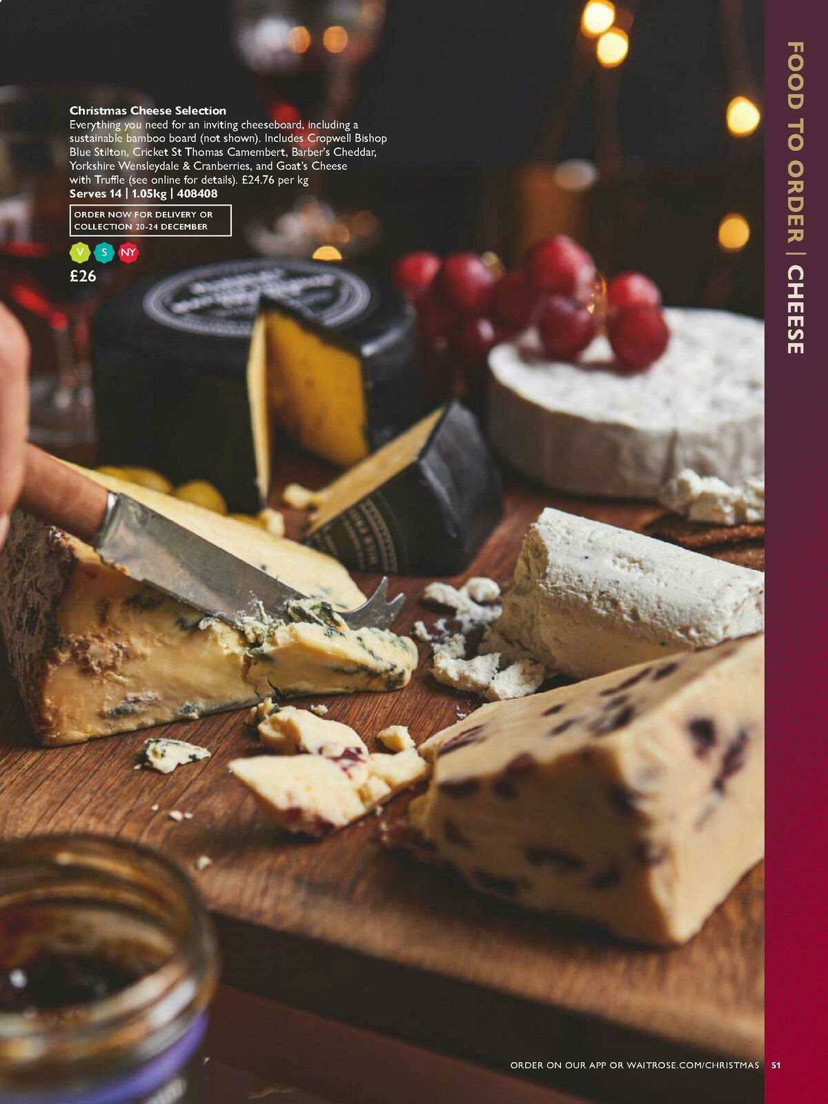 Waitrose Christmas Brochure Offers from 1 October