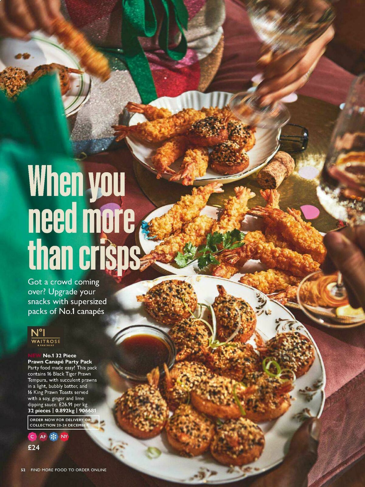 Waitrose Christmas Brochure Offers from 1 October
