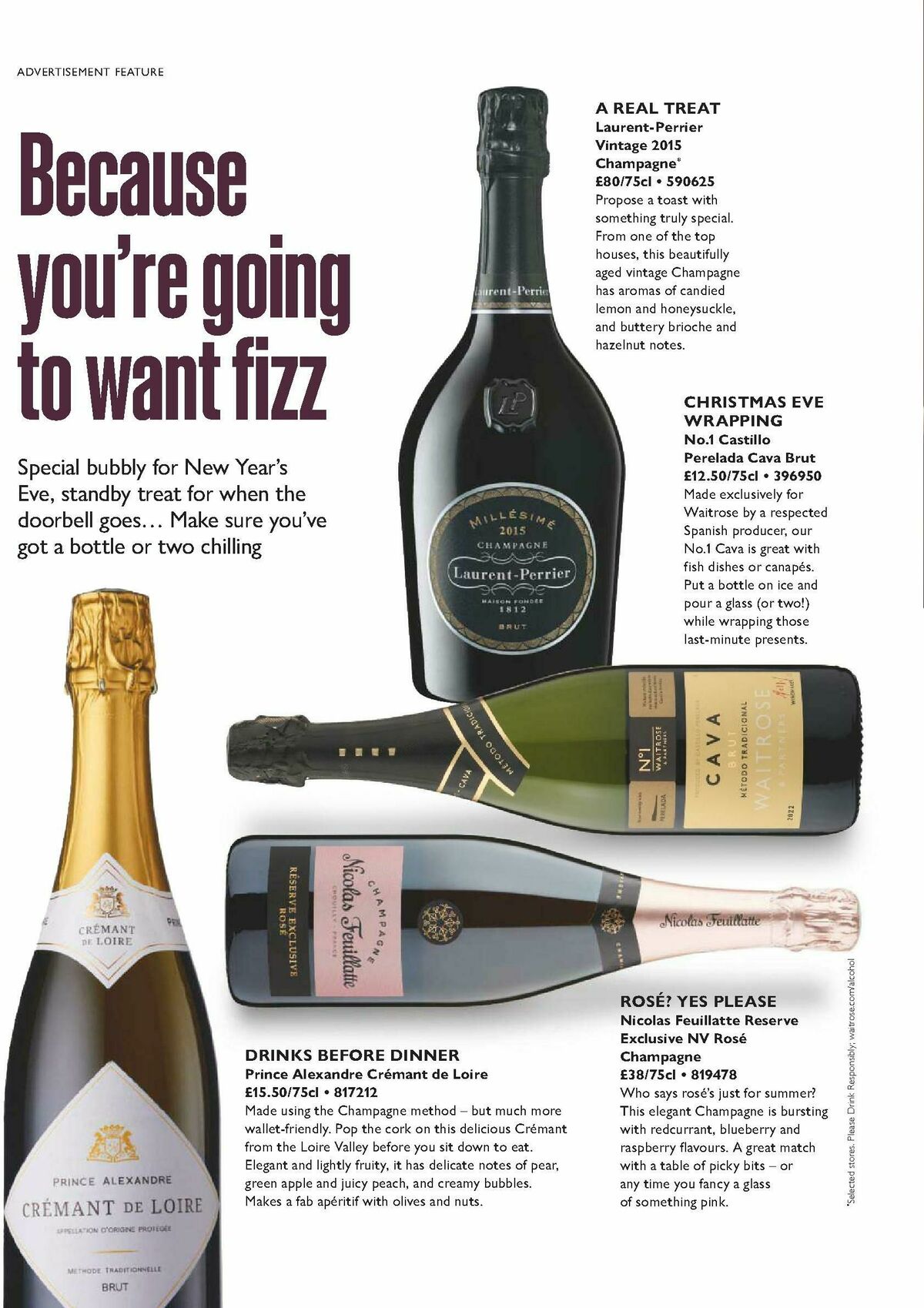 Waitrose Christmas Brochure Offers from 1 October