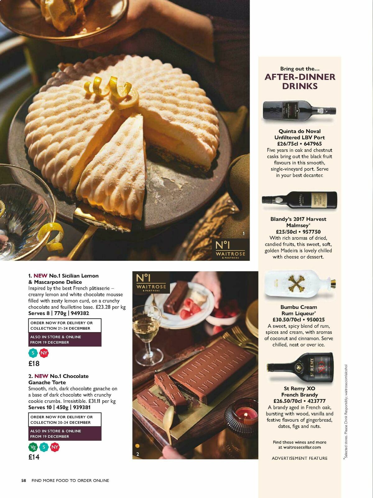 Waitrose Christmas Brochure Offers from 1 October