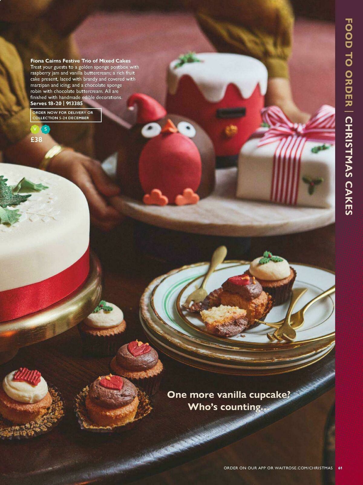Waitrose Christmas Brochure Offers from 1 October