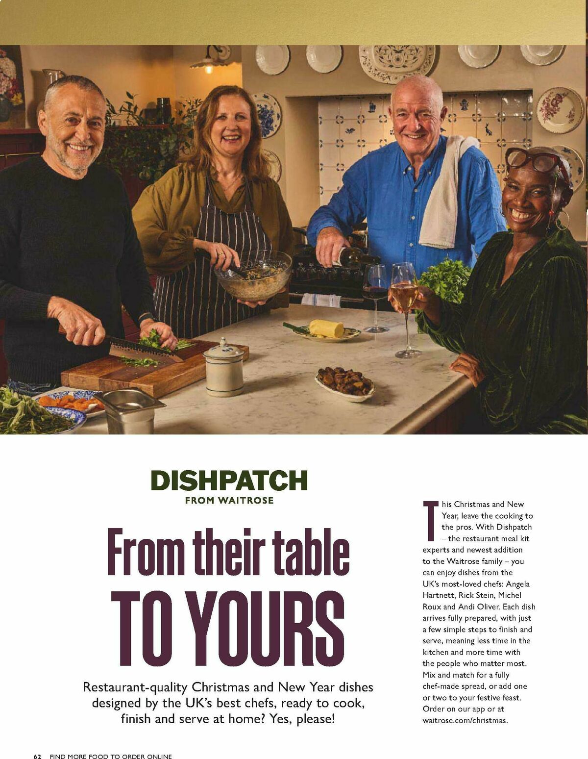 Waitrose Christmas Brochure Offers from 1 October