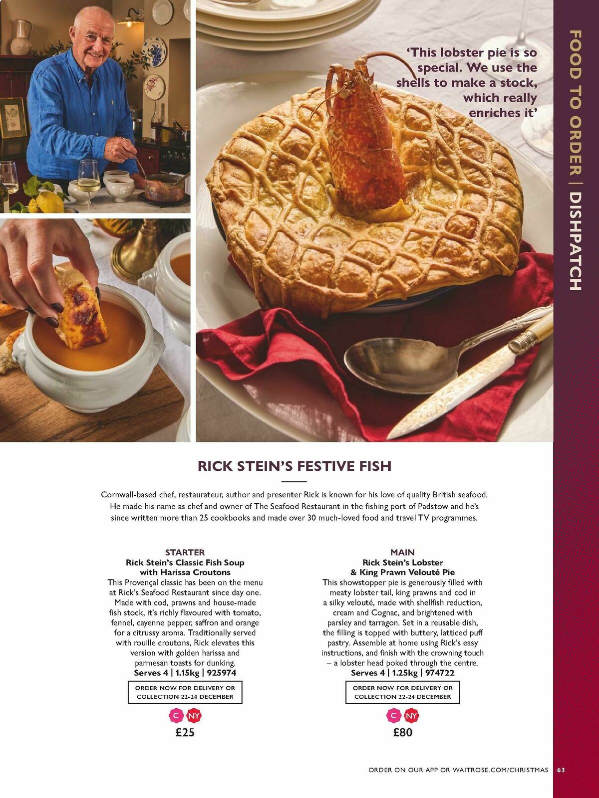 Waitrose Christmas Brochure Offers from 1 October