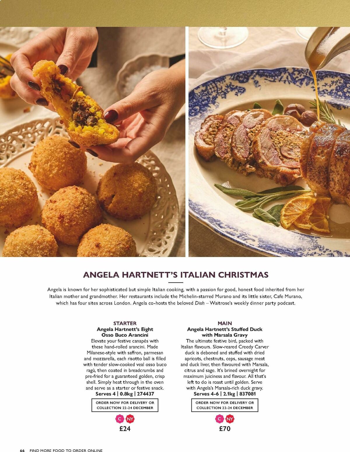 Waitrose Christmas Brochure Offers from 1 October