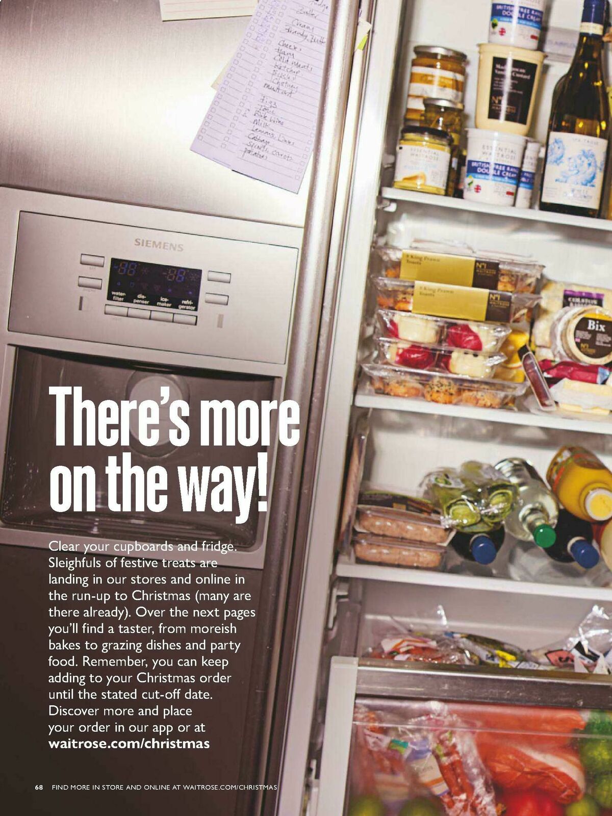 Waitrose Christmas Brochure Offers from 1 October