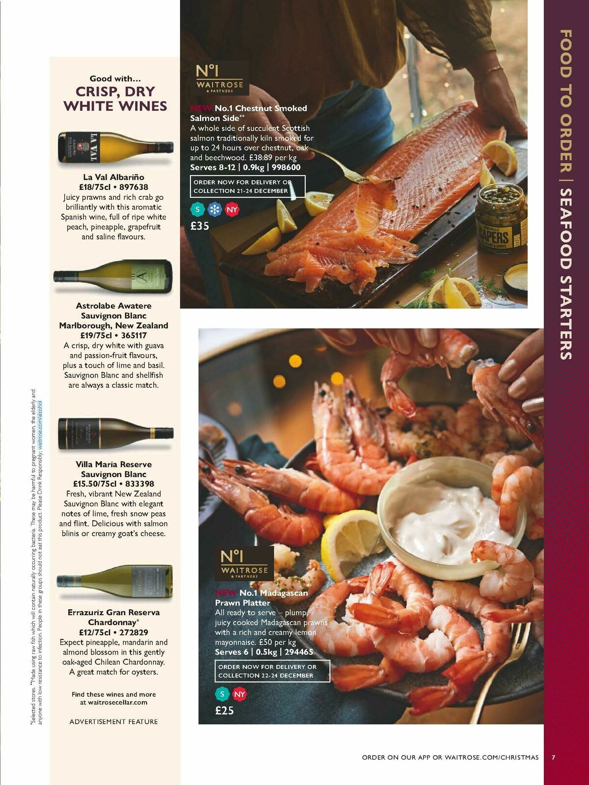 Waitrose Christmas Brochure Offers from 1 October